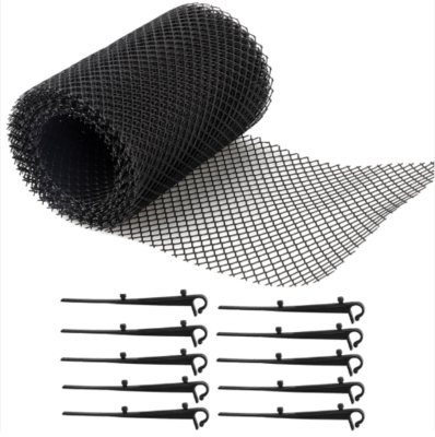 Malha da calha da rede da segurança de construção do Hdpe do Virgin/protetor da calha